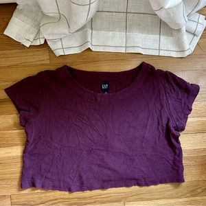 Gap body cropped tee, size L